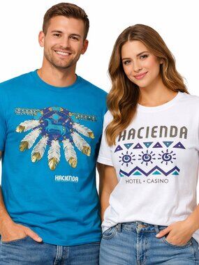 Rare Vintage Las Vegas Hacienda Hotel & Casino Graphic Tees